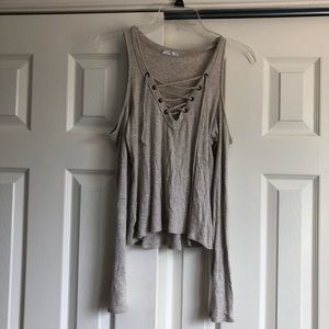 Off the shoulder shirt